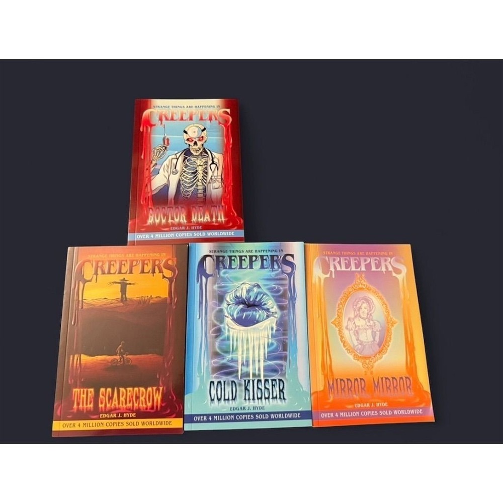 Creepers Scary Stories Series Set of 4 Books‎ by Edgar J. Hyde Horror